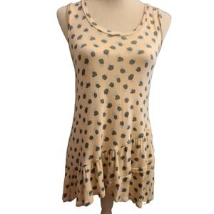 EUC Olivia Sky Tank Plunge Top